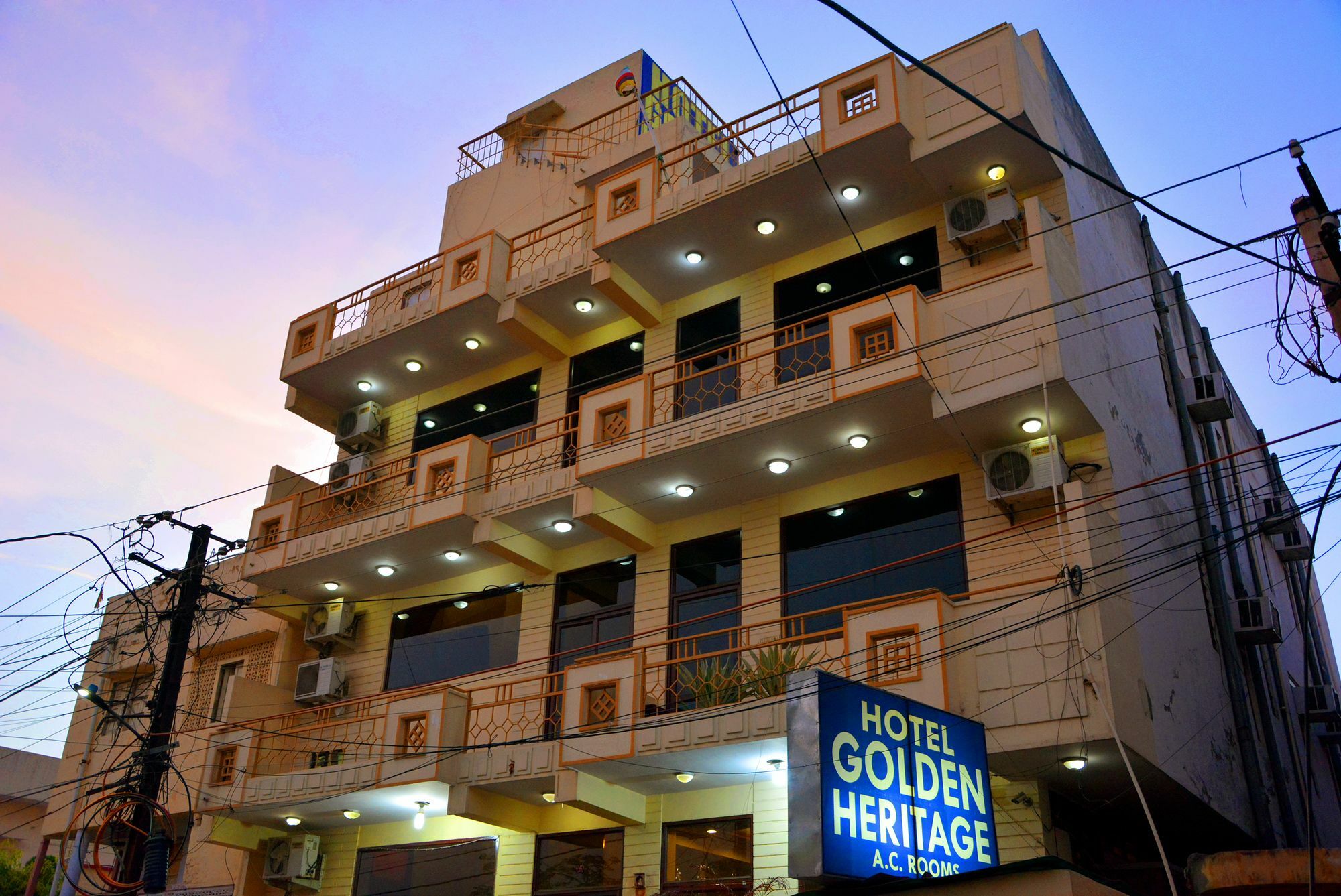 Hotel Golden Heritage Dzsaipur Kültér fotó